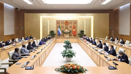 Việt Nam sẵn sàng cùng Sierra Leone tìm kiếm các mô hình hợp tác nông nghiệp