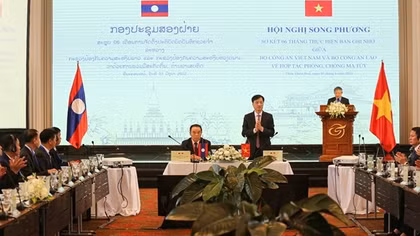 Phối hợp phòng, chống ma túy là trọng tâm hành động quốc gia của Công an Việt Nam - Lào