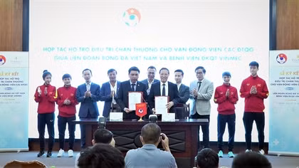 Vinmec hỗ trợ điều trị chấn thương cho Đội tuyển quốc gia