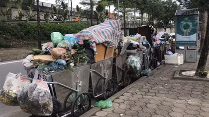 Nhức nhối những bãi rác trong lòng Thủ đô