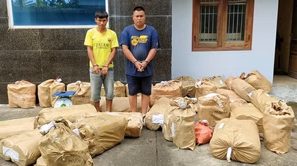Hai anh em "rủ nhau" vận chuyển pháo nổ số lượng lớn