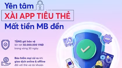 MB kích hoạt gói bảo vệ 50 triệu đồng trong 30 ngày