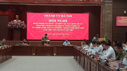 Thực hiện tốt Chiến lược bảo vệ Tổ quốc trong tình hình mới trên địa bàn Thủ đô