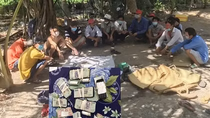 Liên tiếp triệt phá sới bạc ở vùng quê