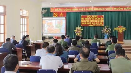 Tăng cường tuyên truyền, vận động nhân dân tham gia phong trào toàn dân bảo vệ an ninh Tổ quốc