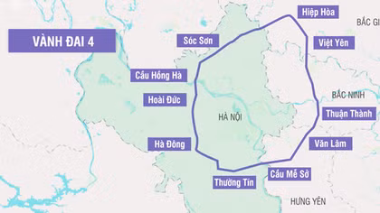 Hà Nội bàn phương án tiền khả thi đầu tư đường vành đai 4 - Vùng Thủ đô