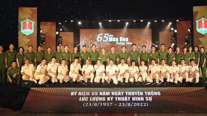 Lực lượng Kỹ thuật hình sự 65 năm thầm lặng góp chiến công