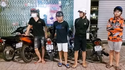 Vây bắt nhóm "trẻ trâu" ở Sóc Trăng gây mất trật tự an toàn giao thông