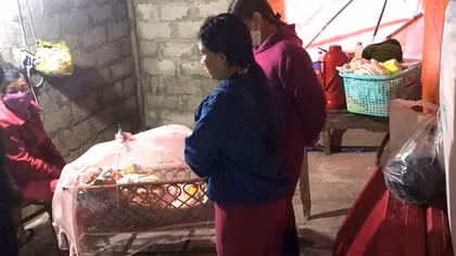 Tử vong khi đi xe máy qua đoạn nước lũ chảy xiết
