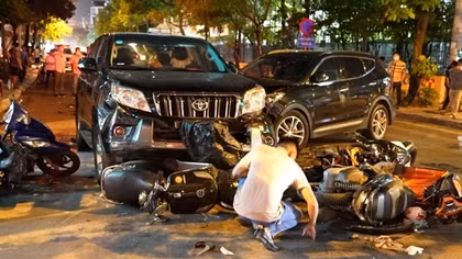 Chuyển hồ sơ vụ tài xế Santafe gây tai nạn sang Cơ quan điều tra Bộ Quốc phòng