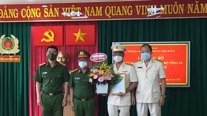 Trường Cao đẳng CSND II có tân Phó Hiệu trưởng