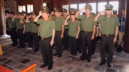 Dấu ấn đặc biệt của những người sáng lập Báo Công an nhân dân