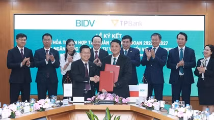 TPBank và BIDV ký kết thỏa thuận hợp tác toàn diện