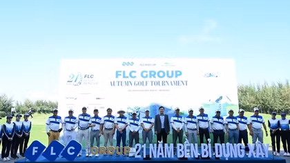 Gần 1.000 golfers tham gia tranh tài tại FLC Group Autumn Golf Tournament