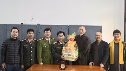 Phật giáo Đông Hà tham gia bảo vệ ANTQ, xây dựng văn minh đô thị