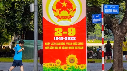 Đường phố Hà Nội vắng vẻ ngày Quốc khánh