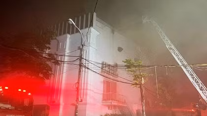 Cháy vũ trường lớn nhất đất Cảng