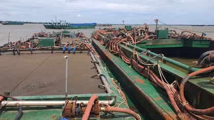 Triệt phá đường dây khai thác cát trái phép quy mô lớn khu vực biển Cần Giờ