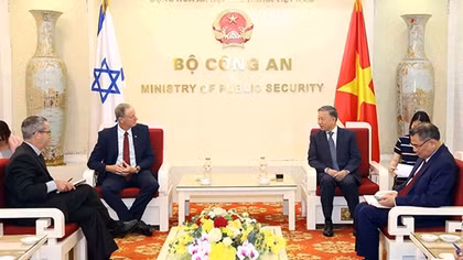 Tăng cường hợp tác giữa Bộ Công an Việt Nam và các cơ quan hữu quan Israel