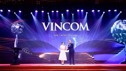 Vincom Retail nhận Giải thưởng Inspirational Brand Award tại APEA