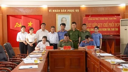 Bộ Công an chủ trì đề xuất, xây dựng Cơ sở dữ liệu Kết quả điều tra, truy tố, xét xử