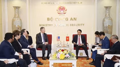 Việt Nam - Hoa Kỳ tăng cường hợp tác phòng, chống tội phạm
