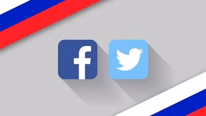 Facebook lẫn Twitter bị Nga "cấm cửa"