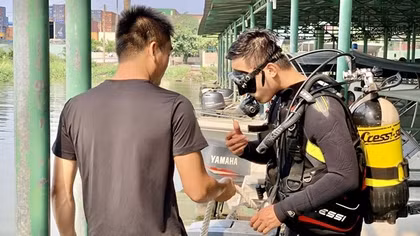 Những người lính cứu nạn trên sông Đồng Nai