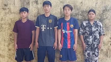 Bắt nhanh nhóm cướp tài sản vào ban đêm