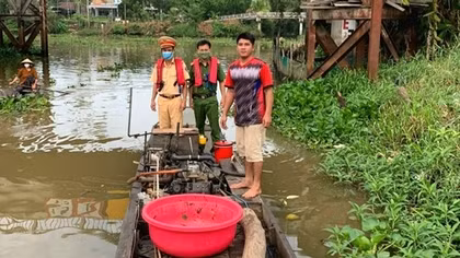 Cần bảo vệ nguồn lợi thủy sản trong mùa nước nổi