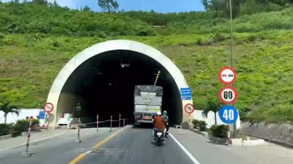 Hầm Phước Tượng lưu thông 2 chiều sau thời gian sửa chữa