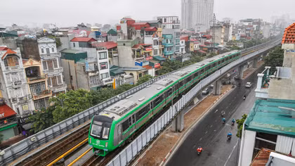 Đường sắt trên cao tuyến Cát Linh - Hà Đông sẵn sàng đón khách