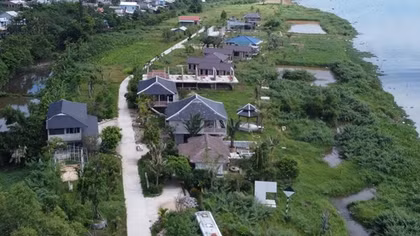 Xây dựng 21 công trình trái phép, chủ đầu tư dự án Go Green Farm bị "tuýt còi"