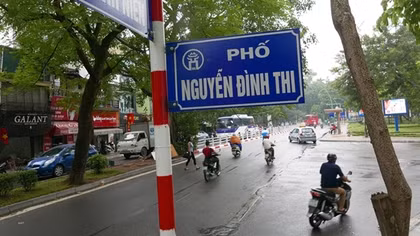 Đặt tên cho những con đường