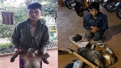 Phạt 15 triệu đồng 2 đối tượng săn bắt thú tại Vườn Quốc gia Bù Gia Mập
