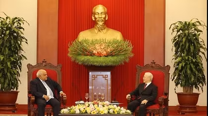 Tổng Bí thư Nguyễn Phú Trọng tiếp Đại sứ Cộng hòa Cuba
