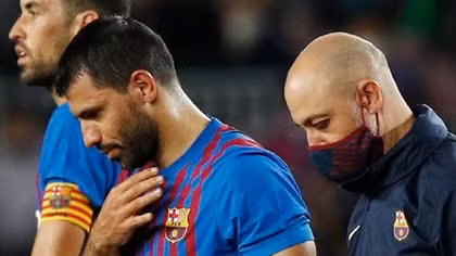 Sergio Aguero giải nghệ vì bệnh tim