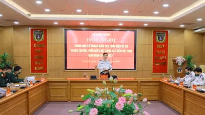 Kiểm tra thực hiện Đề án “Tuyên truyền Luật Cảnh sát biển Việt Nam giai đoạn 2019-2023”