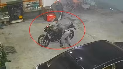 Mở quán chưa kịp bán, bị trộm cuỗm mất xe gắn máy