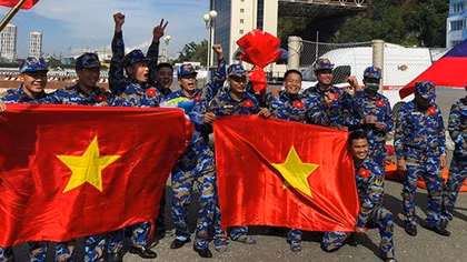 Hải Quân Việt Nam giành Huy chương Bạc tại Army Games 2021