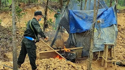 Quảng Nam đề nghị sớm thống nhất giải pháp đóng cửa mỏ vàng Bồng Miêu