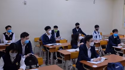 Chuyển cấp độ dịch sang "cam", quận Đống Đa dừng học trực tiếp