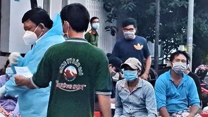 Đi thăm "bạn gái" , lái xe luồng xanh bị phát hiện dương tính với SARS-C0V-2
