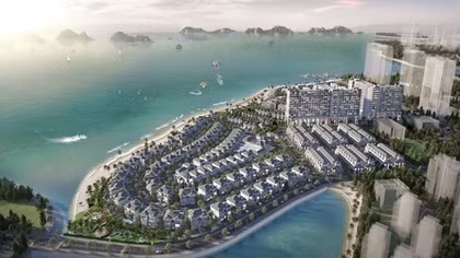 Dự án dinh thự biệt lập cao cấp xuất hiện tại Hạ Long