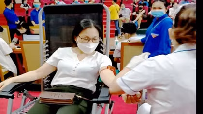 Những gương sáng trong phong trào hiến máu tình nguyện