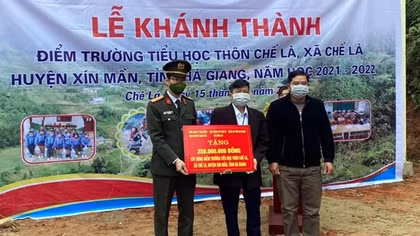 Khánh thành điểm trường tiểu học thôn Chế Là