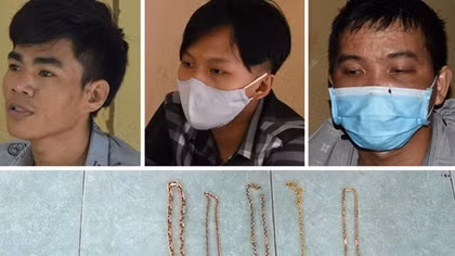 Bắt gọn nhóm cướp liên tỉnh