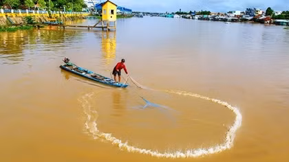 Xao xuyến mùa con nước tràn bờ