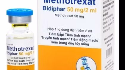 Thu hồi lô thuốc điều trị ung thư Methotrexat Bidiphar không đạt tiêu chuẩn
