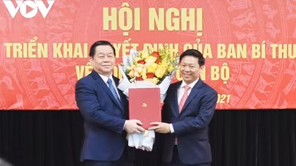 Ông Trần Thanh Lâm giữ chức Phó trưởng Ban Tuyên giáo Trung ương